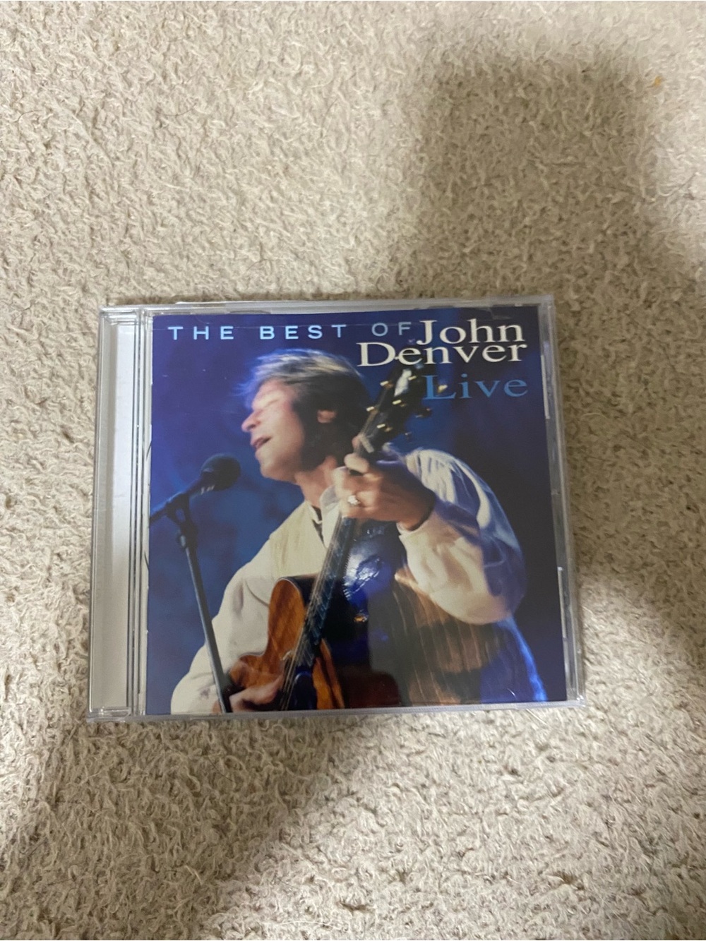 The Best of John Denver Live CD - Blue Cover